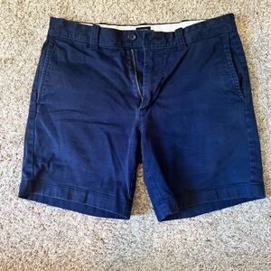 J. Crew Navy stretch chino shorts